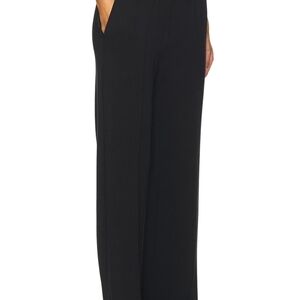 Varley Black Wide-Leg Pants with Side Pockets